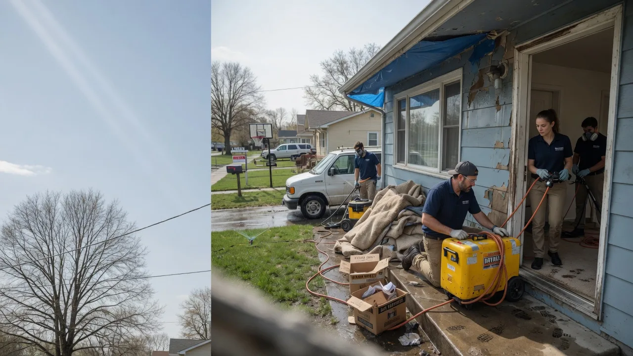 Basement Flood Cleanup in Blairstown, MO near me